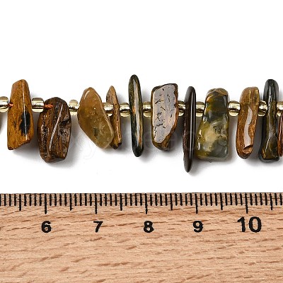 Natural Pietersite Beads Strands G-L649-D03-02-1