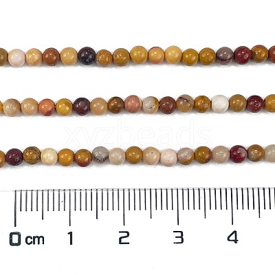 Natural Mookaite Beads Strands X-G-M438-A05-01-1
