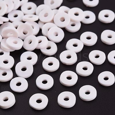 Handmade Polymer Clay Beads CLAY-R067-6.0mm-B16-1