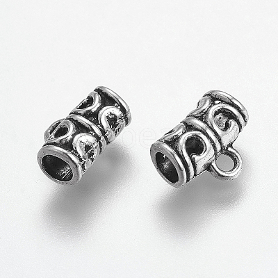Tibetan Style Tube Bails LS-TIBE-I020-AS-1