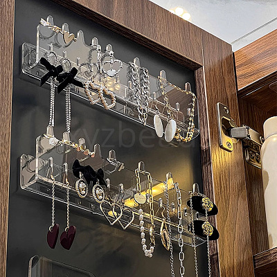 Acrylic Jewelry Hanging Rack PW-WG97867-01-1