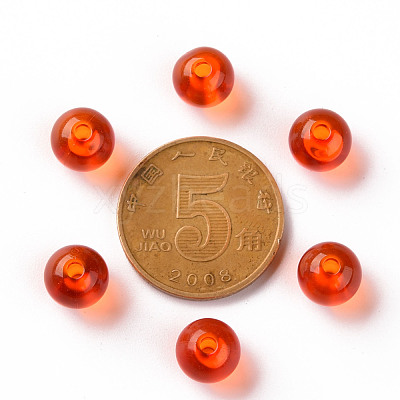 Transparent Acrylic Beads MACR-S370-A8mm-726-1