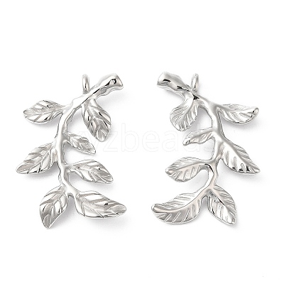 Non-Tarnish 304 Stainless Steel Pendants STAS-R122-07P-1