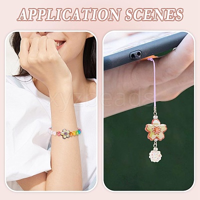 30Pcs Opaque Acrylic Beads MACR-CJ0002-19-1