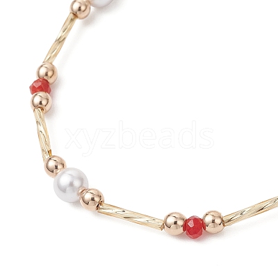 Dyed Natural Malaysia Jade Beaded Bracelets for Women BJEW-JB12028-01-1