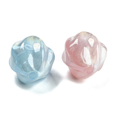 Opaque Acrylic Beads MACR-K353-10-1