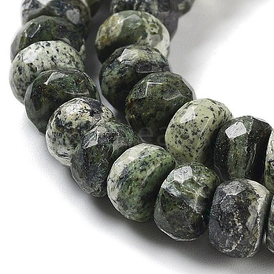 Natural Silver Line Jasper Beads Strands G-Z042-B01-03-1
