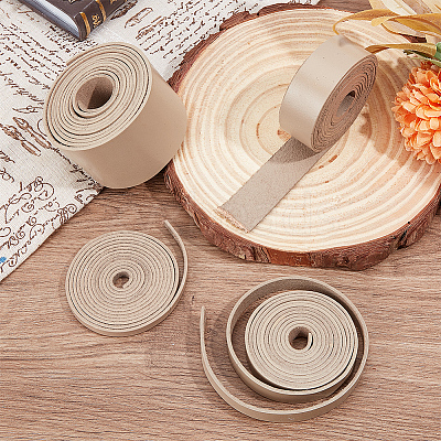 2M Flat Leather Cord LC-WH0007-07C-04-1