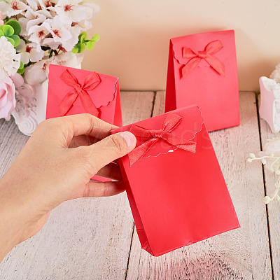 Paper Packing Bags with Bowknot ABAG-TAC0017-001G-1