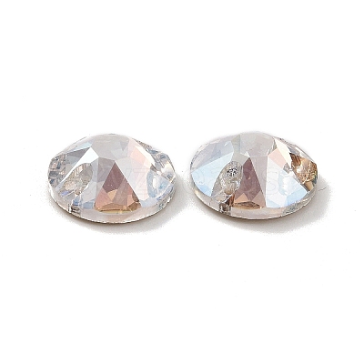 Flat Round Shape Sew on Rhinestone RGLA-C001-10C-001TR-1