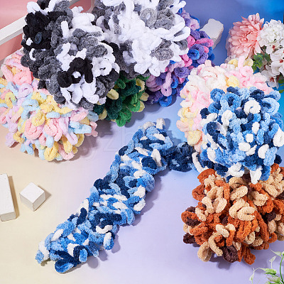 Jumbo Loop Polyester Yarn YCOR-TAC0001-03D-1