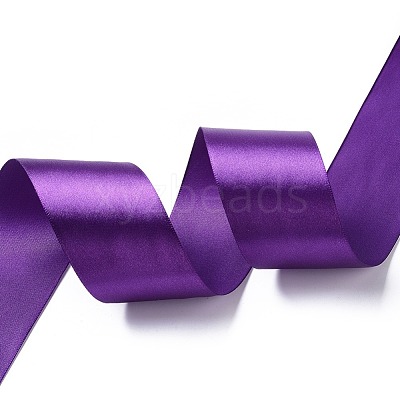 Purple Satin Ribbon Wedding Sewing DIY X-RC50MMY-035-1