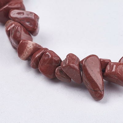 Natural Red Jasper Bead Strands X-G-R192-20-1
