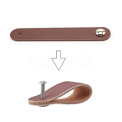 12 Sets Leather Handle DIY-GF0004-64-1