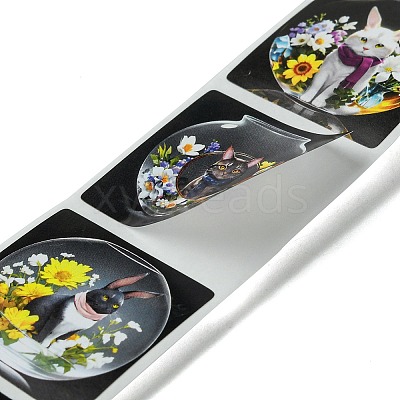 8 Styles Self-Adhesive Paper Cartoon Reward Stickers DIY-R083-02C-1