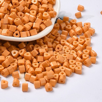 Baking Paint Glass Bead SEED-H002-K-D325-1