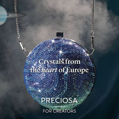 Preciosa® Crystal Hotfix Flatback Stones Y-PRC-HSS8-70350-200-1