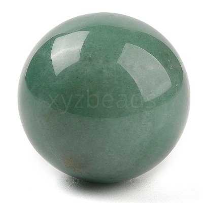 Natural Green Aventurine Sphere Beads G-I367-07L-1