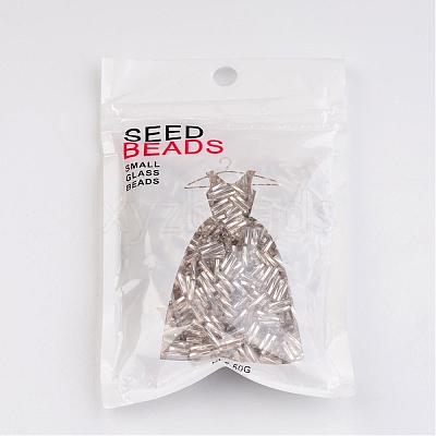 Glass Twist Bugles Seed Beads X-TTSDB6MM21-1