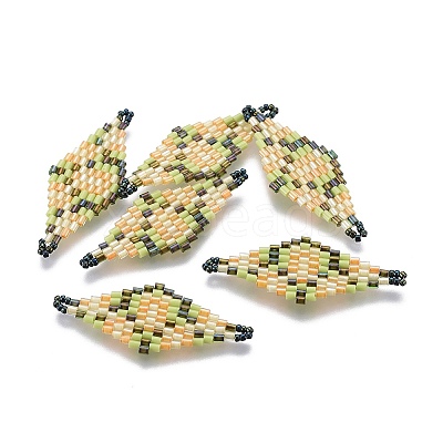 MIYUKI & TOHO Handmade Japanese Seed Beads Links SEED-E004-M29-1