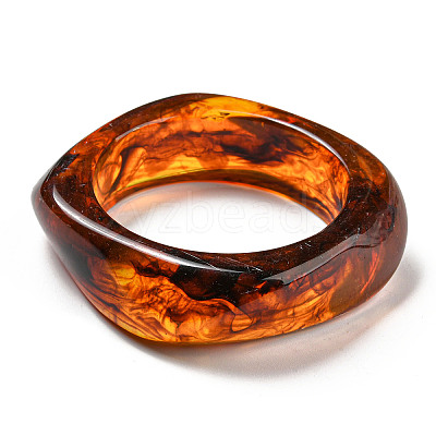 Acrylic Bangle for Women BJEW-M299-01C-1