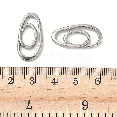 304 Stainless Steel Linking Rings X-STAS-K267-20B-P-1