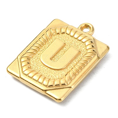 Ion Plating(IP) 304 Stainless Steel Pendants STAS-U033-01G-U-1