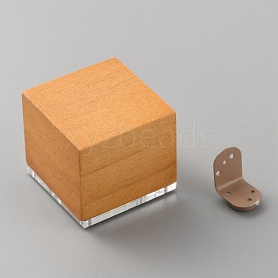Wood Dice AJEW-WH0413-10-1