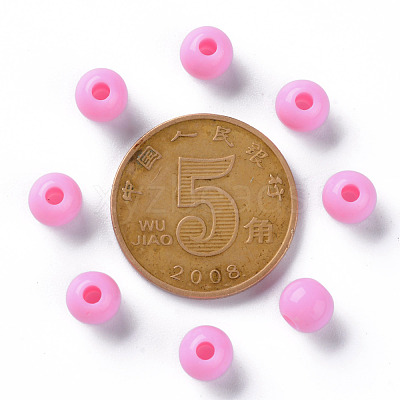 Opaque Acrylic Beads MACR-S370-C6mm-A02-1