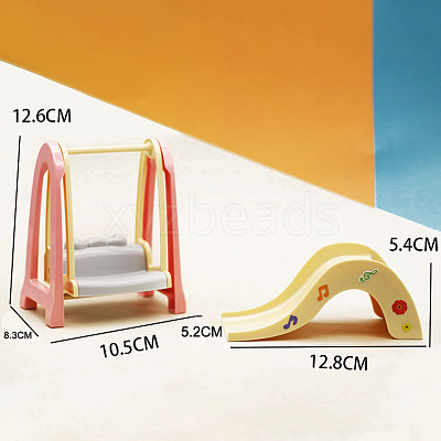 Plastic Amusement Park Mini Model PW-WG5A6DA-01-1