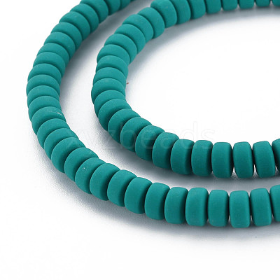 Handmade Polymer Clay Beads Strands CLAY-N008-008-70-1