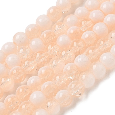 Crackle Glass Beads X1-GLAA-U001-6mm-05-1