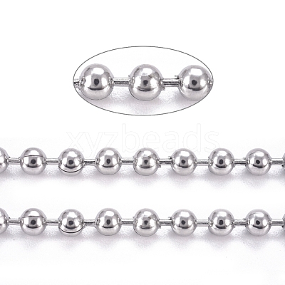 304 Stainless Steel Ball Chains CHS-F009-01D-P-1