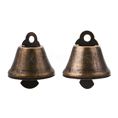 Iron Bell Pendants IFIN-Q125-02-1