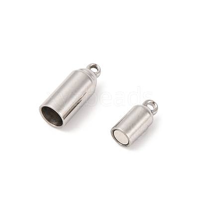 304 Stainless Steel Magnetic Clasps STAS-A117-09A-P-1