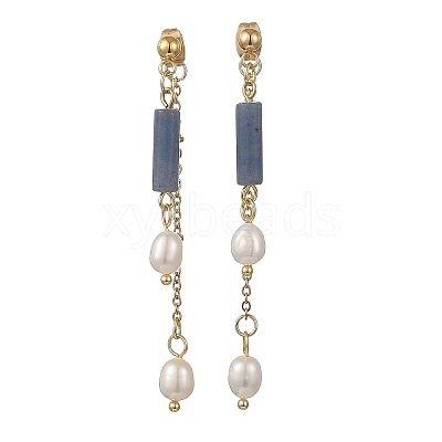 304 Stainless Steel Stud Earrings EJEW-JE07386-1