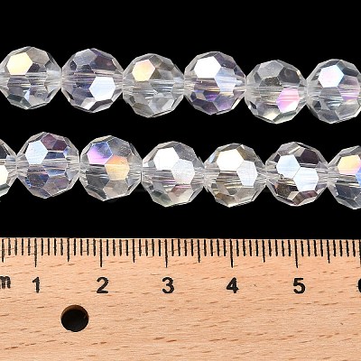 Transparent Glass Beads X-EGLA-A035-T10mm-B19-1