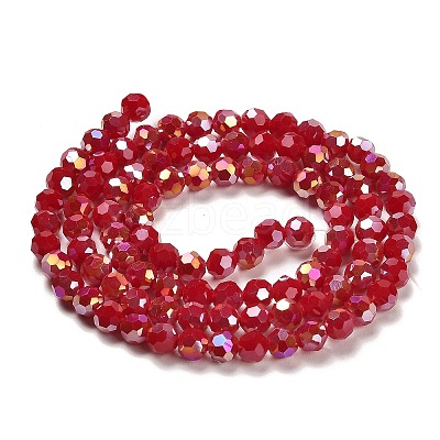Opaque Glass Beads Stands LS-EGLA-A035-P6mm-B16-1