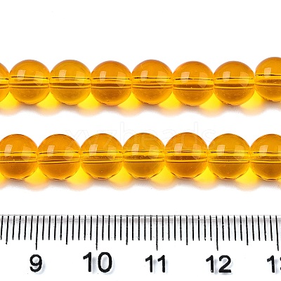 Transparent Glass Beads Strands X-GLAA-T032-T8mm-11-1