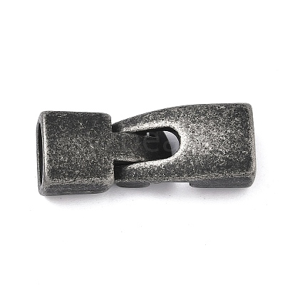 304 Stainless Steel Snap Lock Clasps STAS-A138-01AS-1