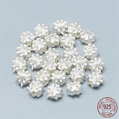 925 Sterling Silver Beads STER-T002-75S-1