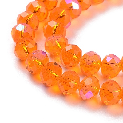 Electroplate Glass Beads Strands LS-EGLA-A034-T2mm-L07-1