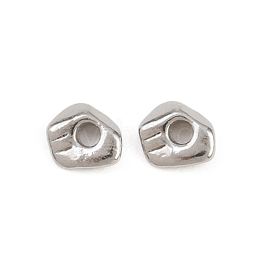 Irregular 304 Stainless Steel Beads STAS-D394-03A-P-1