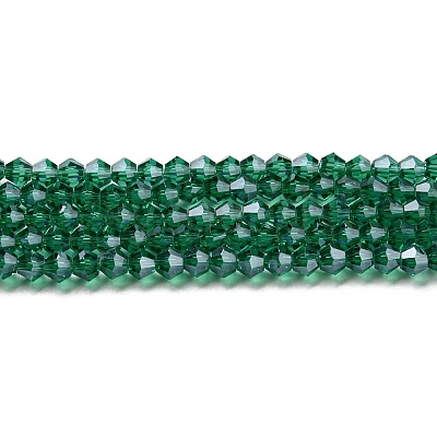 Transparent Electroplate Glass Beads Strands LS-EGLA-A039-T3mm-A10-1