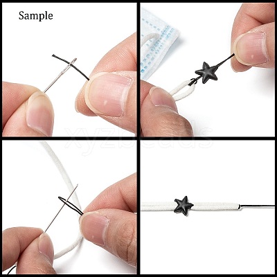 Star PVC Plastic Cord Lock for Mouth Cover LS-KY-D013-02D-1