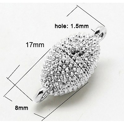 Alloy Magnetic Clasps X-PALLOY-H379-S-1