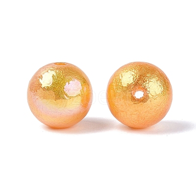 UV Plating Opaque Acrylic Beads SACR-Q005-01D-1
