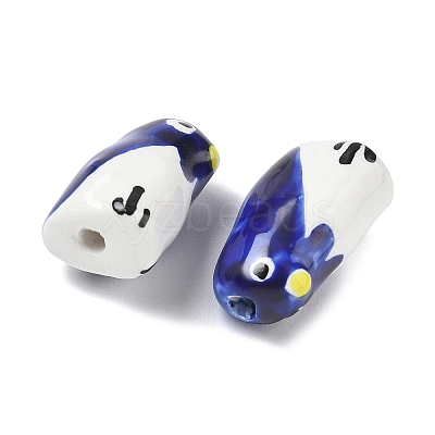 Handmade Porcelain Beads PORC-K003-08D-1