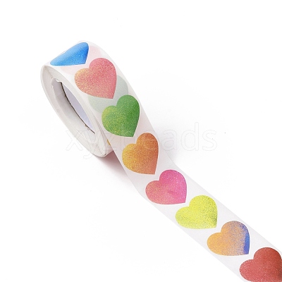 Valentine's Day Heart Paper Stickers DIY-I107-02B-1