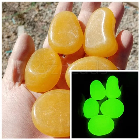 Resin Imitation Luminous Stone Display Decoration PW-WG93589-06-1